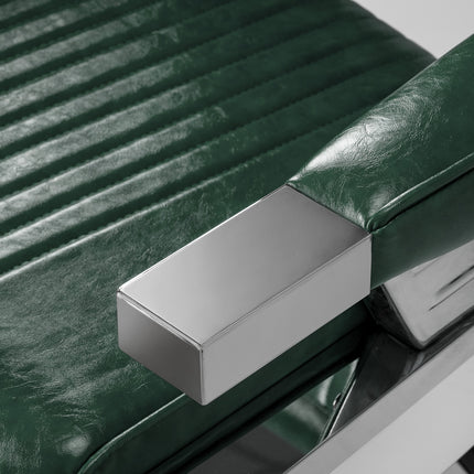 Barber chair Gabbiano Royal X green
