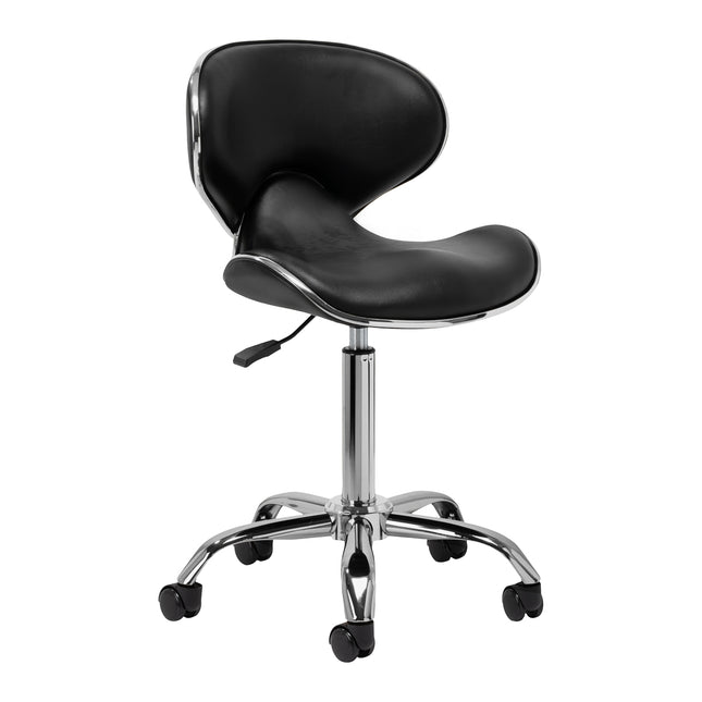 Gabbiano cosmetische kruk Q-4599 zwart V2