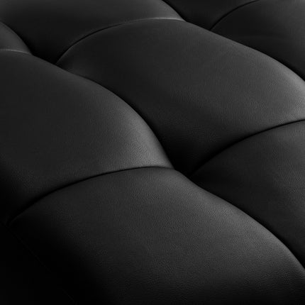 Sillon Alba Wimperbehandelstoel Zwart met Goudkleurig Frame, Ergonomische Matras en 2 Kussens – foto 9