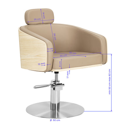 gabbiano-wratislavia-hairdressing-chair-beige-chrome-base-6815