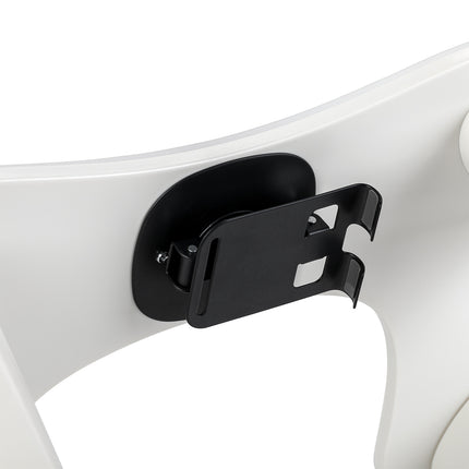 MOMO Croissant manicure rest with mobile phone holder white