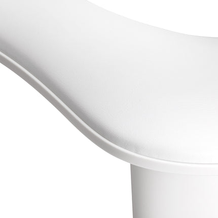 MOMO Croissant manicure rest with mobile phone holder white