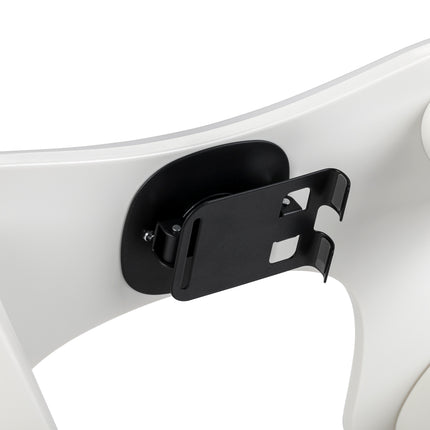 MOMO Croissant manicure rest with mobile phone holder grey