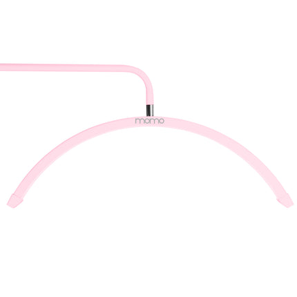 Momo Glow MX6 Schaduwloze Wimperlamp Roze 36 W met Telefoonhouder en Afstandsbediening