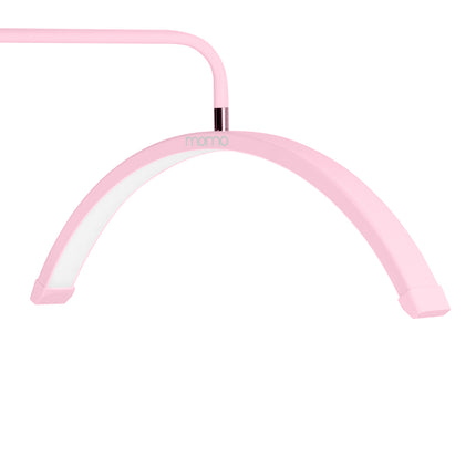 Momo Glow MX6 Schaduwloze Wimperlamp Roze 36 W met Telefoonhouder en Afstandsbediening