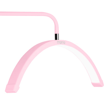 Momo Glow MX6 Schaduwloze Wimperlamp Roze 36 W met Telefoonhouder en Afstandsbediening