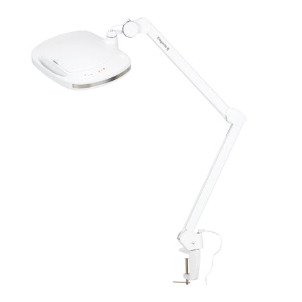 Elegante 6030 magnifying lamp with 60 SMD LEDs for worktops, with adjustable light intensity
