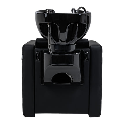 Electric hairdressing wash unit with massage function Gabbiano Sylvia Plus black