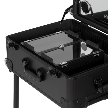 Portable speaker stand with speakers Plus black