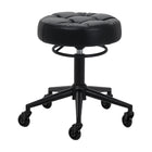 Hairdressing stool Gabbiano D054 black with black base