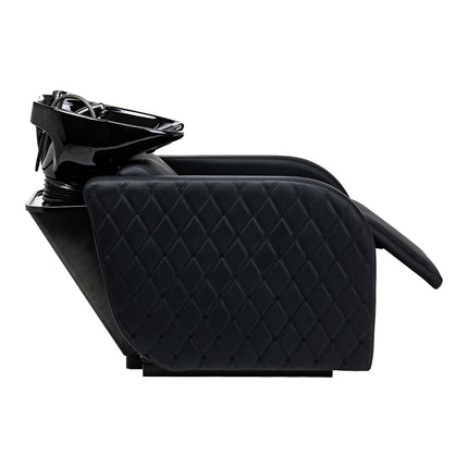 Electric hairdressing wash unit with massage function Gabbiano Ines black