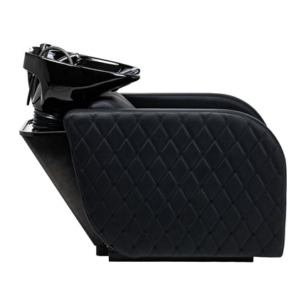Electric hairdressing wash unit with massage function Gabbiano Ines black