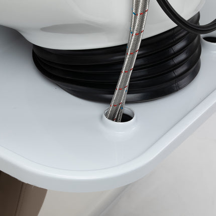 Electric hairdressing wash unit with massage function Gabbiano Ines beige