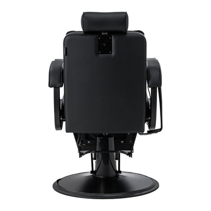 Barber chair with massage function Gabbiano Continental black
