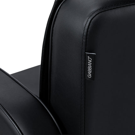 Barber chair with massage function Gabbiano Continental black