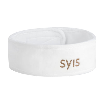 Beauty headband SYIS velour white