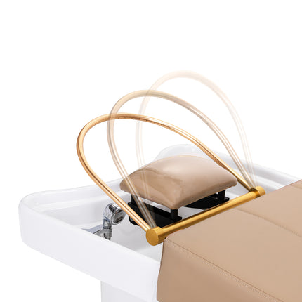 Gabbiano Head Spa 017B Haarwasbed Beige