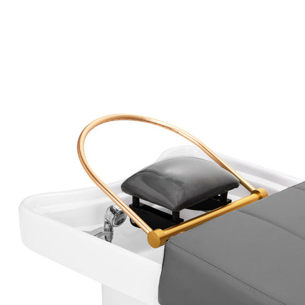 Gabbiano Head Spa 017 hair washing bed grey