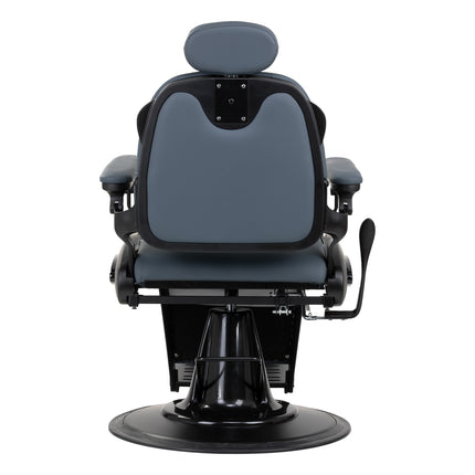 Barber's chair Gabbiano Francesco graphite with a black base second class