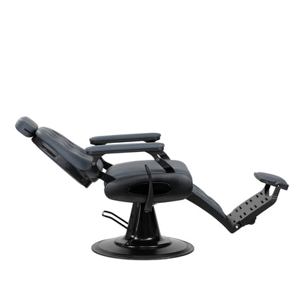 Barber's chair Gabbiano Francesco graphite with a black base second class
