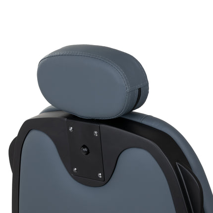 Barber's chair Gabbiano Francesco graphite with a black base second class