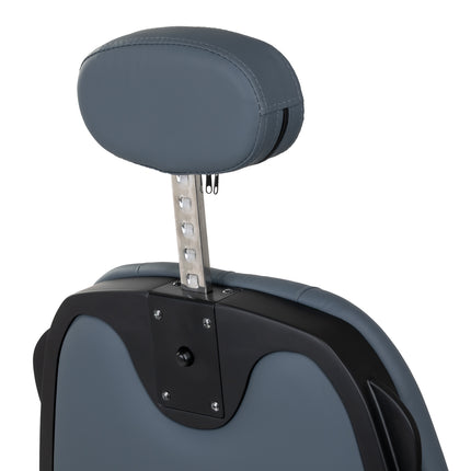Barber's chair Gabbiano Francesco graphite with a black base second class