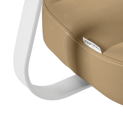 Cosmetic stool Azzurro 156-F bump-up beige