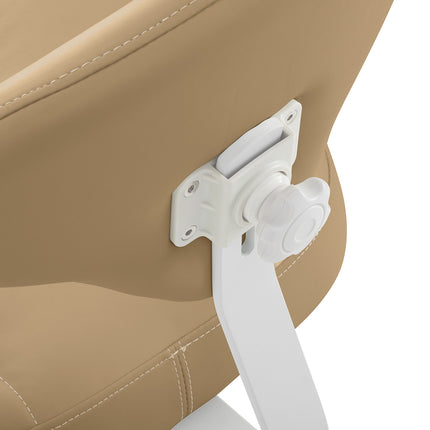 Cosmetic stool Azzurro 156-F bump-up beige