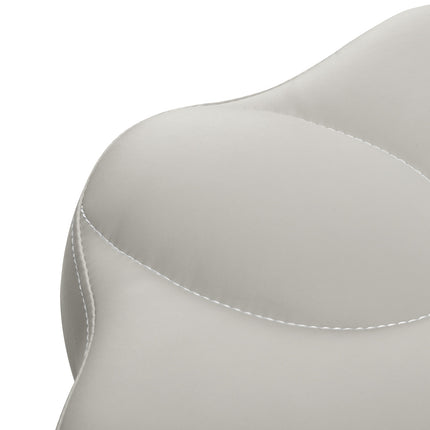 Cosmetic stool Azzurro 156-F bump-up grey