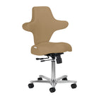 Azzurro Special 152 ergonomic salon stool – beige – image 1