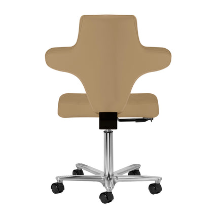 Azzurro Special 152 ergonomic salon stool – beige – image 3
