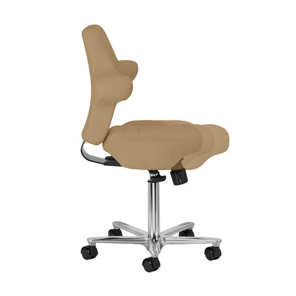 Azzurro Special 152 ergonomic salon stool – beige – image 5