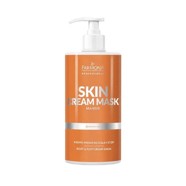 Farmona Skin Cream Mask Fresh Mango Lichaams- en Voetmasker 500 ml met Mangoboter, Panthenol en Sheaboter – foto 1