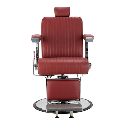 Gabbiano Visionerio+ barberstoel rood met chromen frame – Bild 4