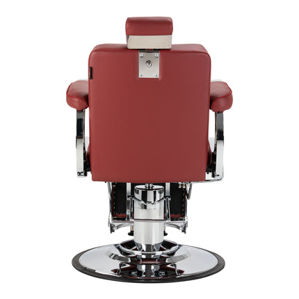 Gabbiano Visionerio+ barberstoel rood met chromen frame – Bild 5