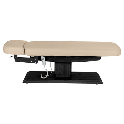 Sillon Relax table de soins SPA électrique – beige, piètement noir – photo 5