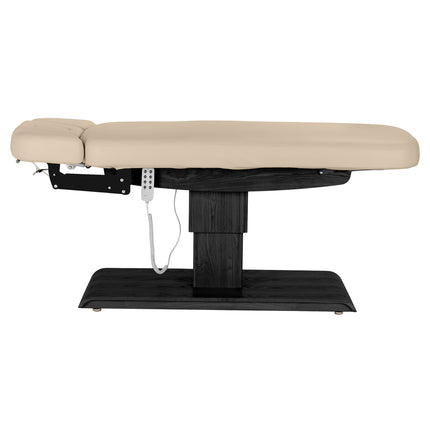 Sillon Relax table de soins SPA électrique – beige, piètement noir – photo 6