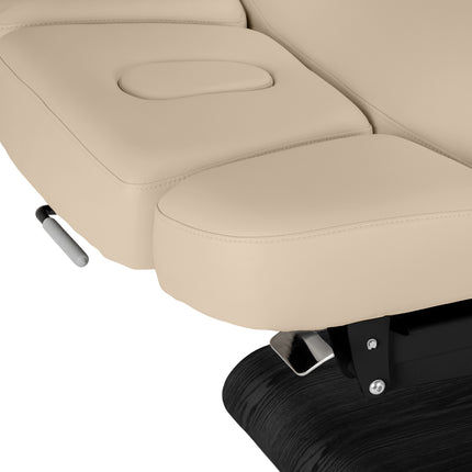 Sillon Relax table de soins SPA électrique – beige, piètement noir – photo 9