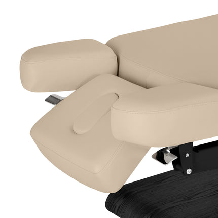Sillon Relax table de soins SPA électrique – beige, piètement noir – photo 14