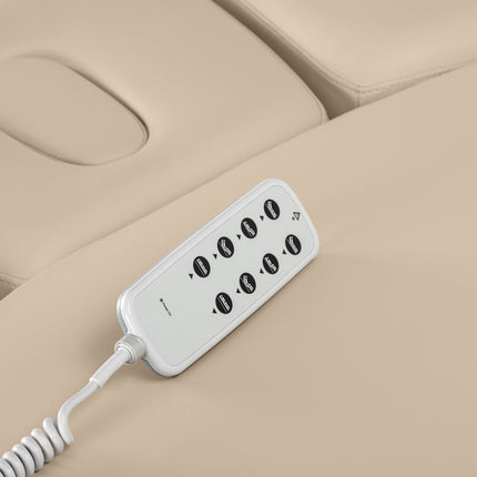 Sillon Relax table de soins SPA électrique – beige, piètement noir – photo 17