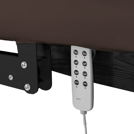 Sillon Relax table de soins SPA électrique – marron foncé, piètement noir – photo 7