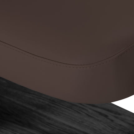 Sillon Relax table de soins SPA électrique – marron foncé, piètement noir – photo 10