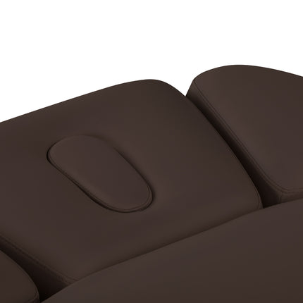 Sillon Relax table de soins SPA électrique – marron foncé, piètement noir – photo 11
