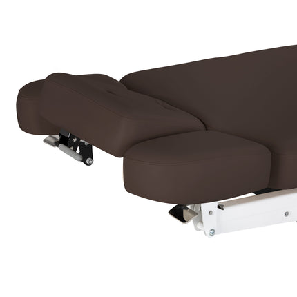 Sillon Relax table de soins SPA électrique – marron foncé, piètement noir – photo 15