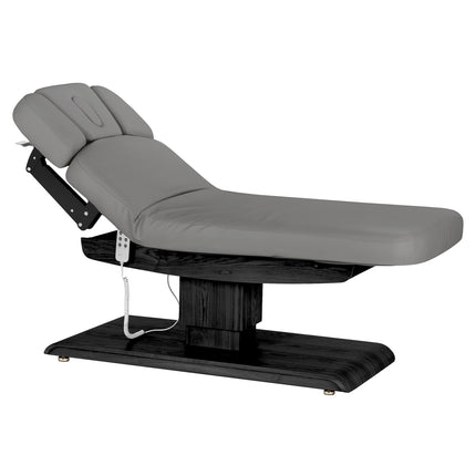 Sillon Relax table de soins SPA électrique – gris, piètement noir – photo 2