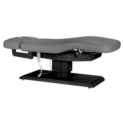 Sillon Relax table de soins SPA électrique – gris, piètement noir – photo 3