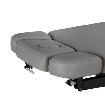 Sillon Relax table de soins SPA électrique – gris, piètement noir – photo 13