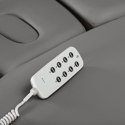 Sillon Relax table de soins SPA électrique – gris, piètement noir – photo 17