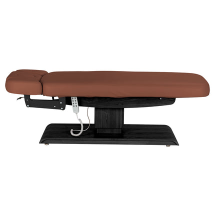 Sillon Relax table de soins SPA électrique – marron, piètement noir – photo 5