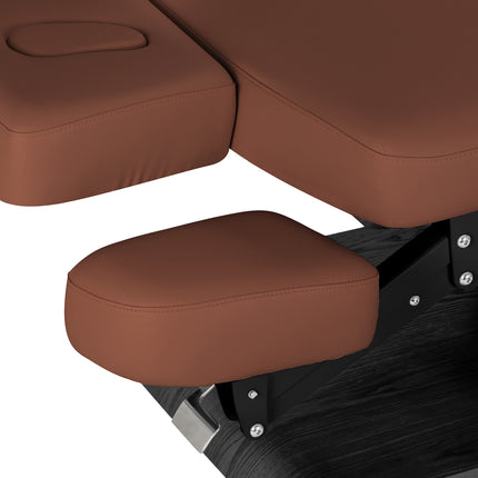 Sillon Relax table de soins SPA électrique – marron, piètement noir – photo 8